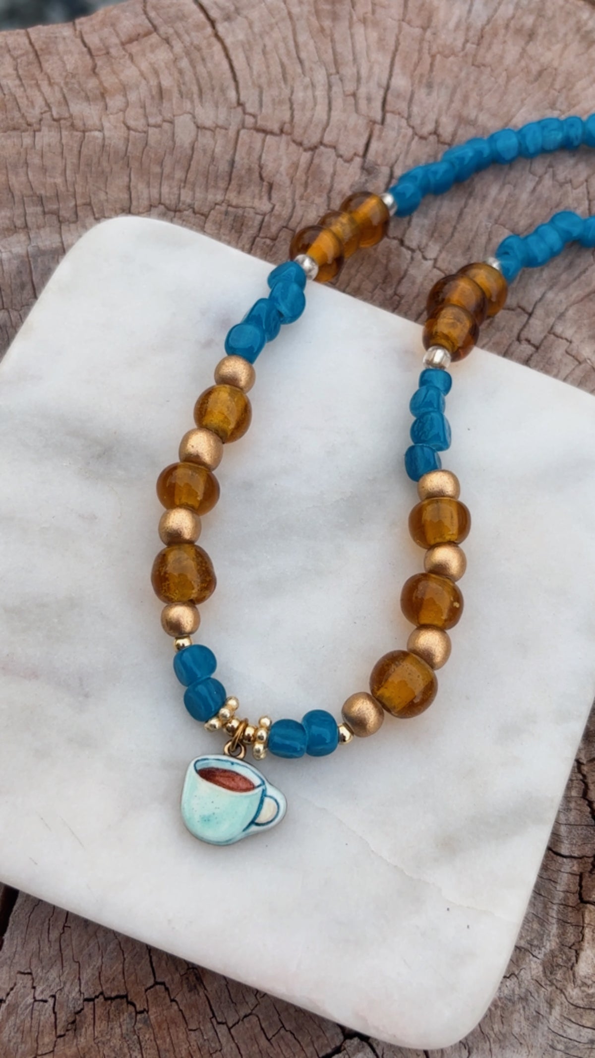 Cafecito necklace
