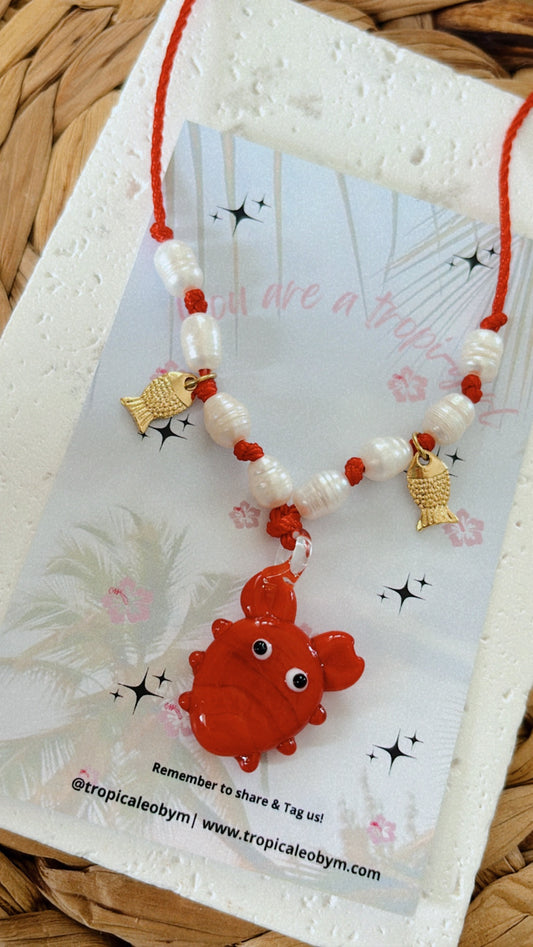Crabbie Necklace🦀