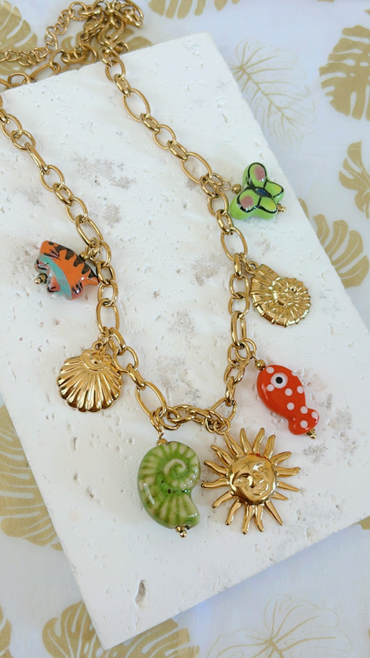 Cozumel Necklace🌴🐠🦋🐚☀️