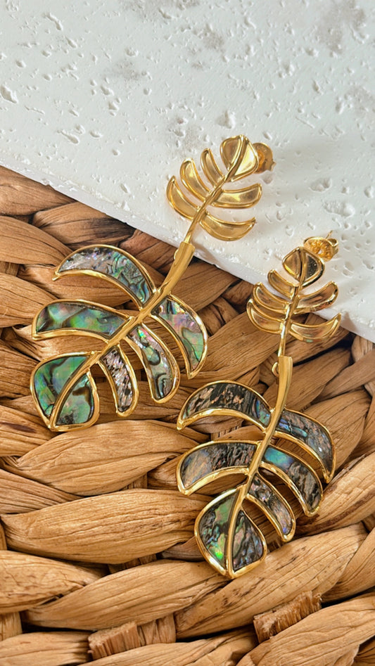 Monsteras Earrings