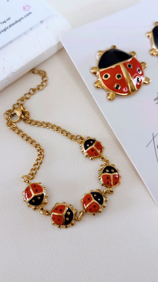 Ladybug Bracelet