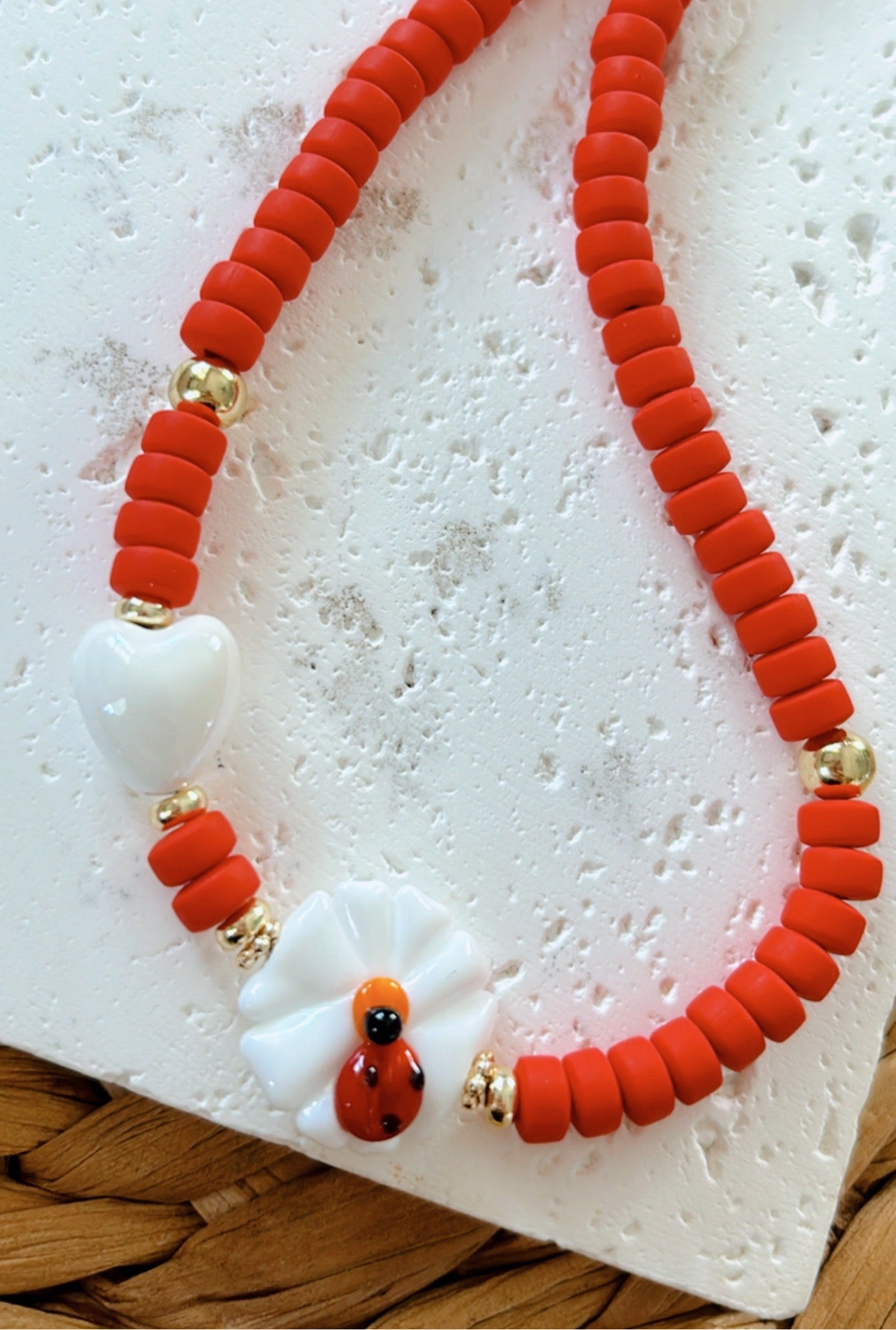 Ladybug Necklace 🐞