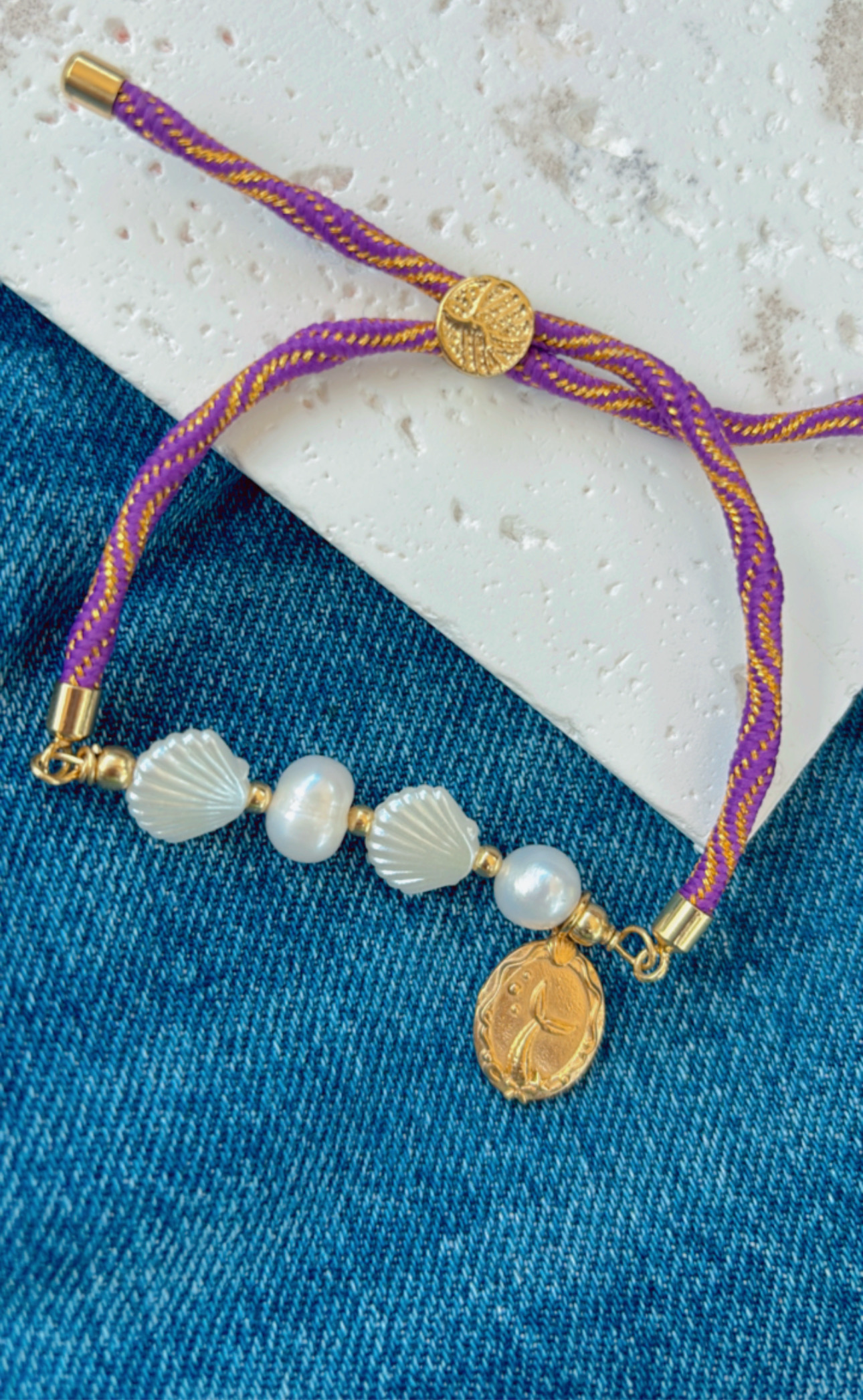 Mermaid bracelet💜🧜‍♀️