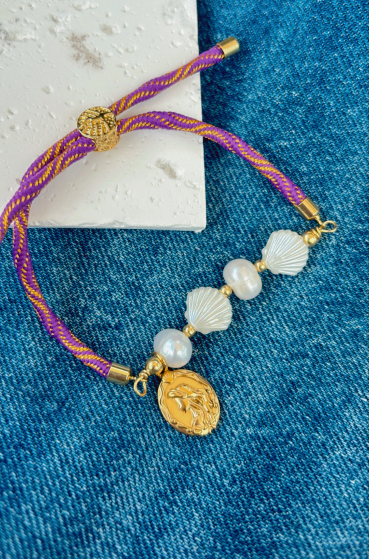 Mermaid bracelet💜🧜‍♀️