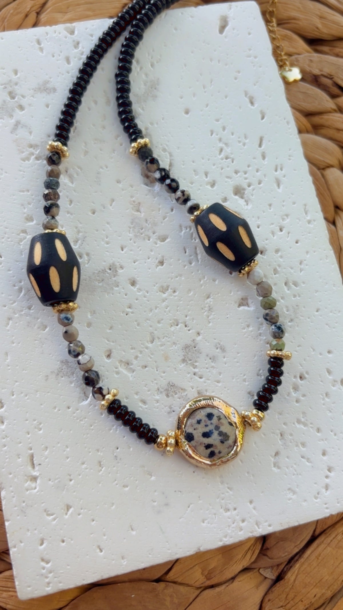 Dalmatian Jasper Necklace
